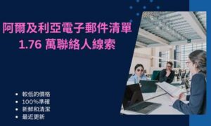 阿爾及利亞電子郵件清單 1.76 萬聯絡人線索